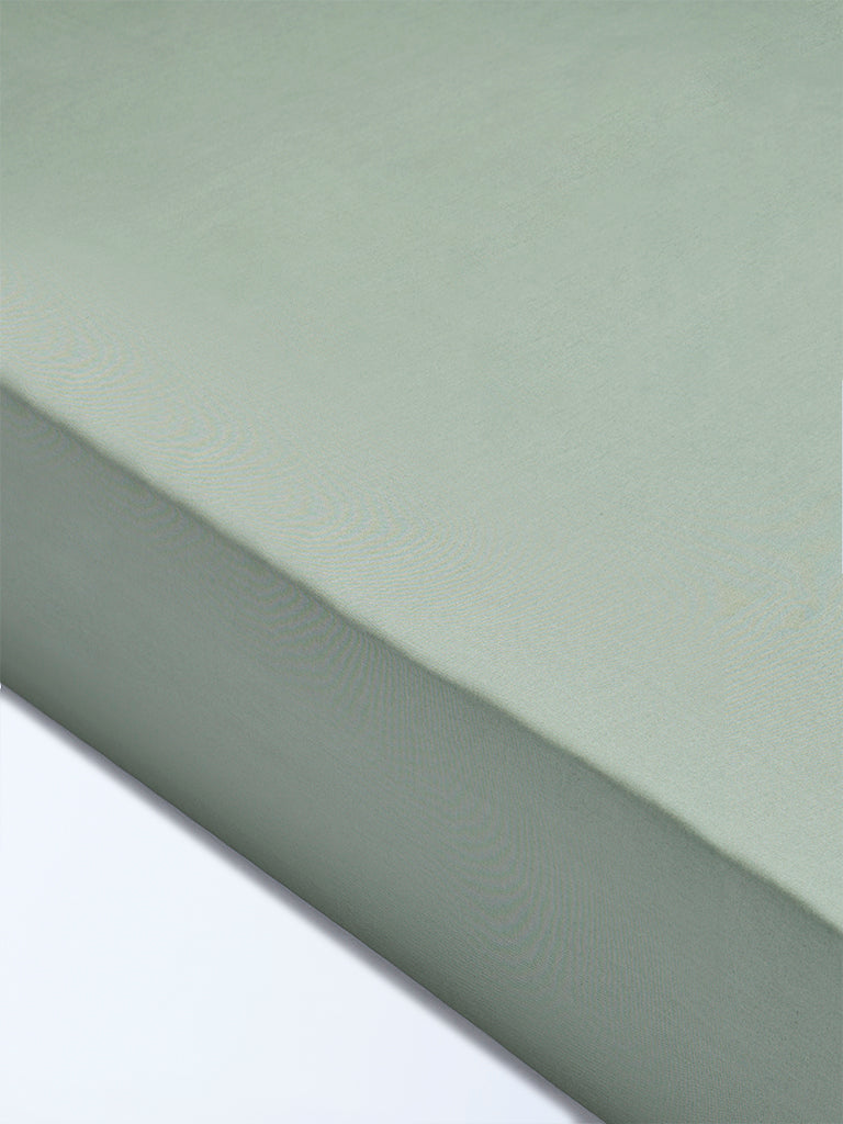 Westside Home Olive Solid Queen Bed Sheet Set