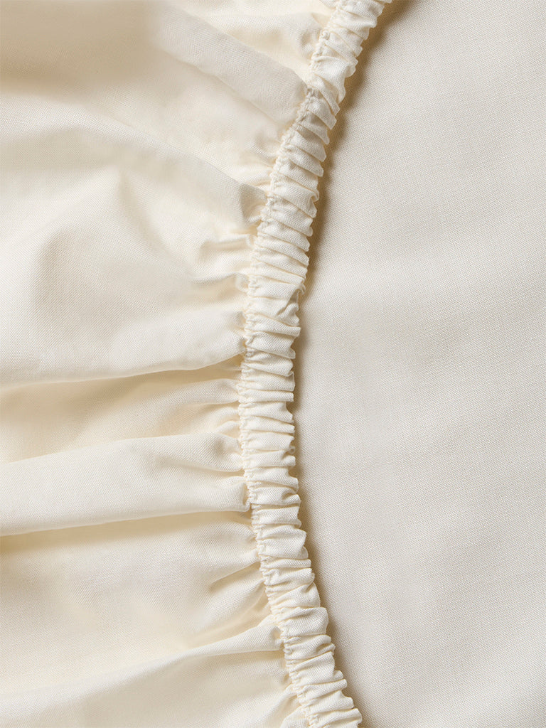 Westside Home White Solid Queen Bed Sheet Set