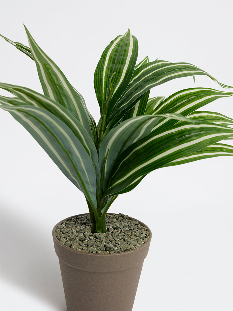 Westside Home Green Artificial Croton Plant