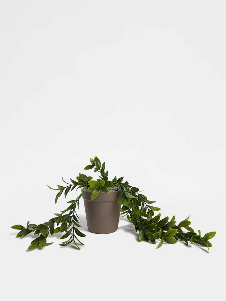 Westside Home Green Artificial Drooping Plant