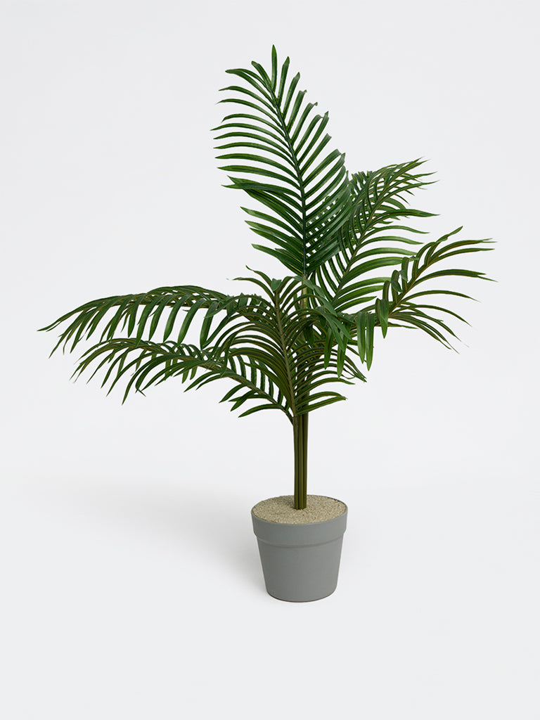 Westside Home Green Artificial Areca Palm Plant