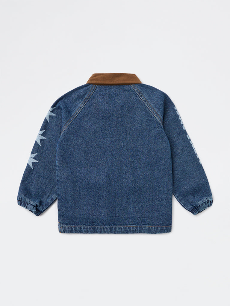 HOP Kids Boys Dark Blue Denim Jacket