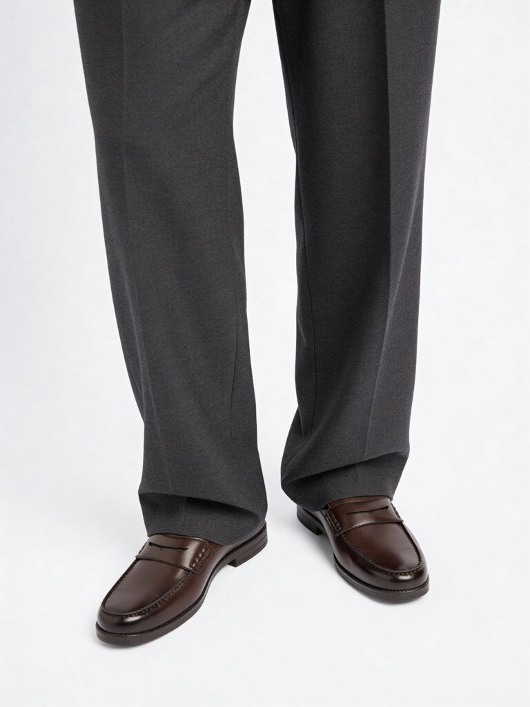 SOLEPLAY Brown Penny Loafers