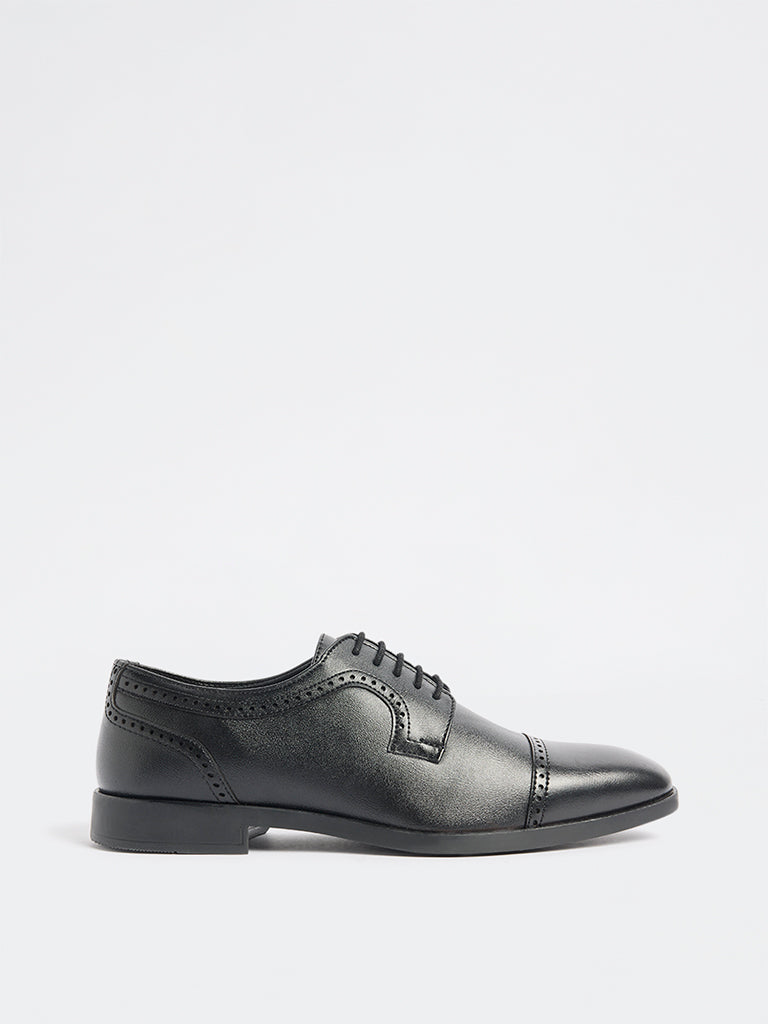 SOLEPLAY Black Oxford Shoes