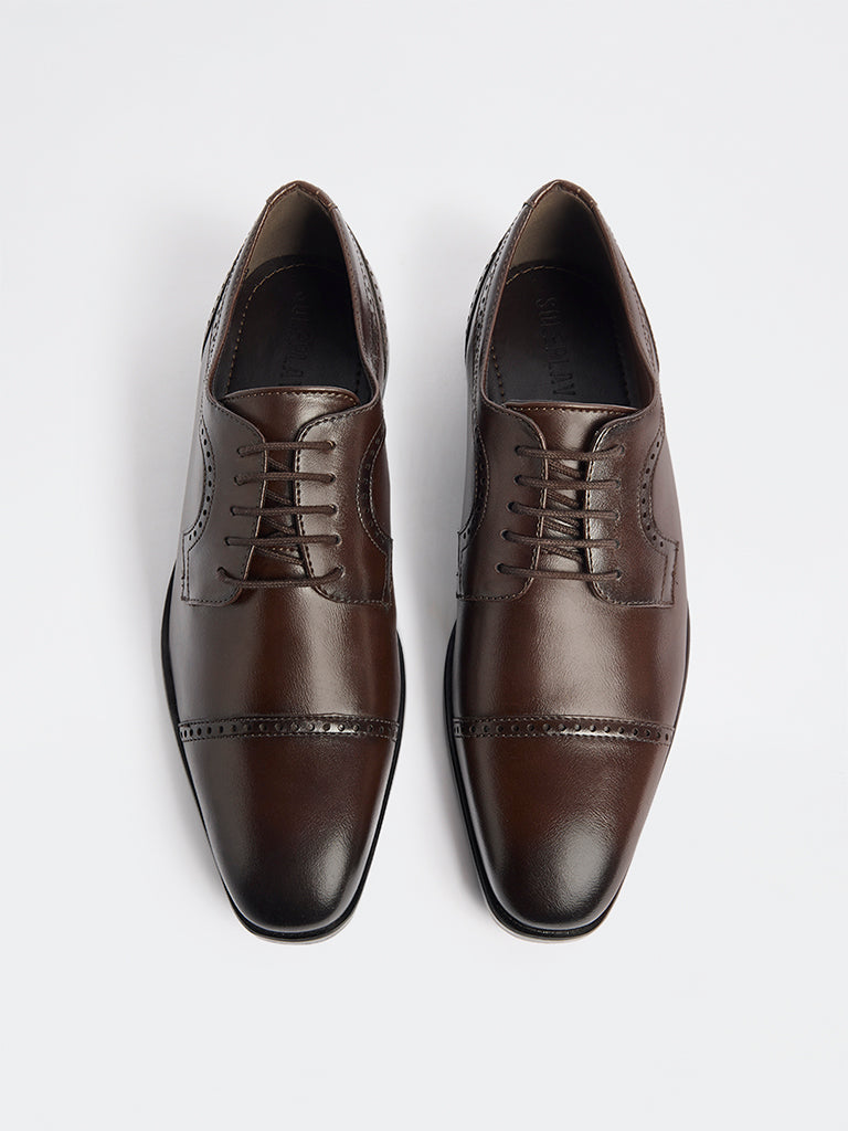 SOLEPLAY Brown Oxford Shoes