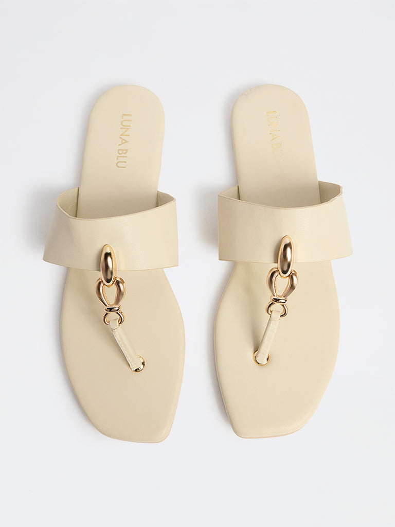 LUNA BLU Ivory Metallic-Detailed Slides