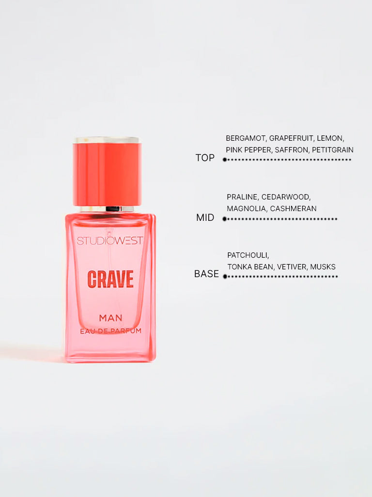 Studiowest Crave Eau De Parfum - 25  ML