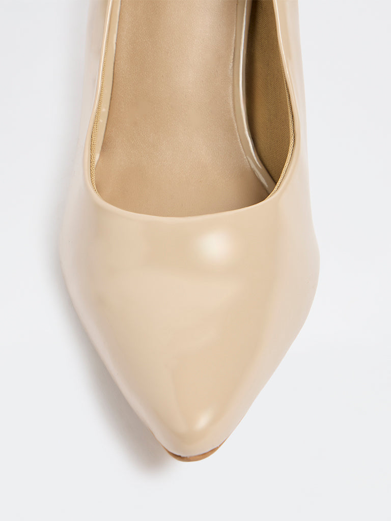 LUNA BLU Beige Stiletto Pump Shoes