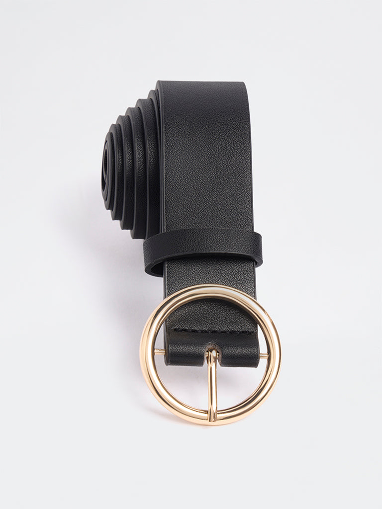 Westside Accessories Black O-Buckle Belt