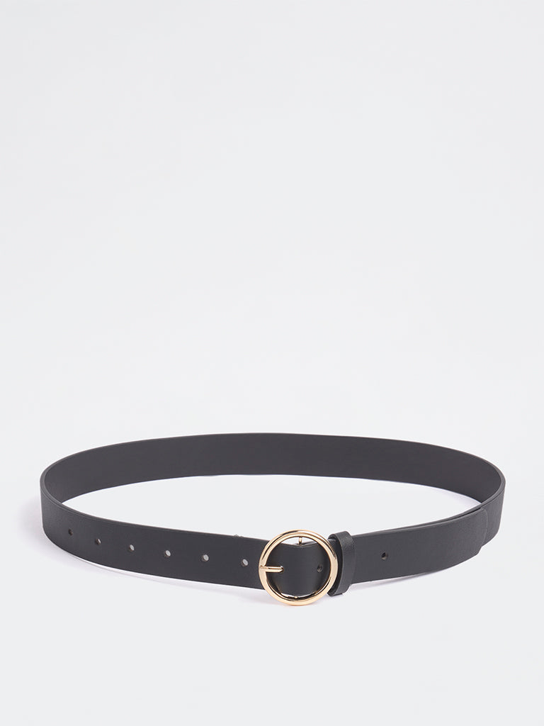 Westside Accessories Black O-Buckle Belt