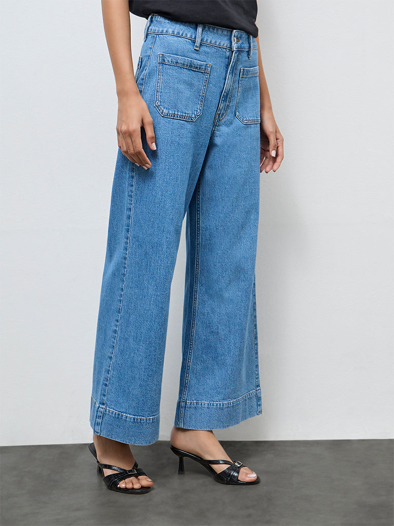 LOV Blue High-Rise Jeans