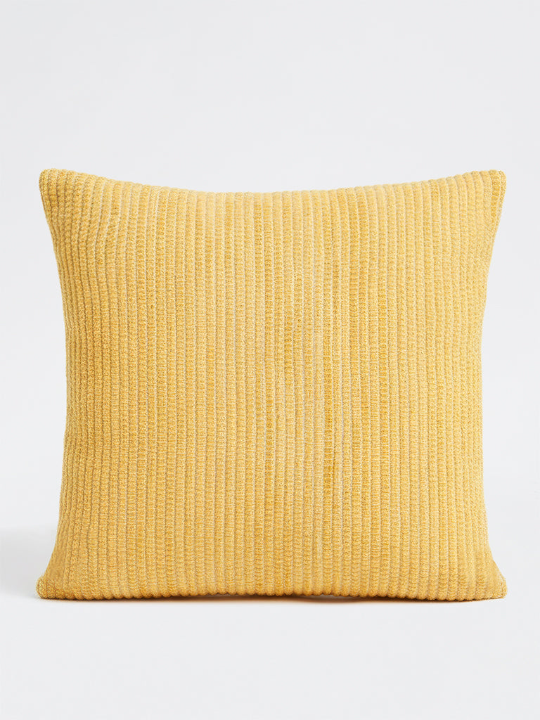 Westside Home Yellow Textured Cusion Cover