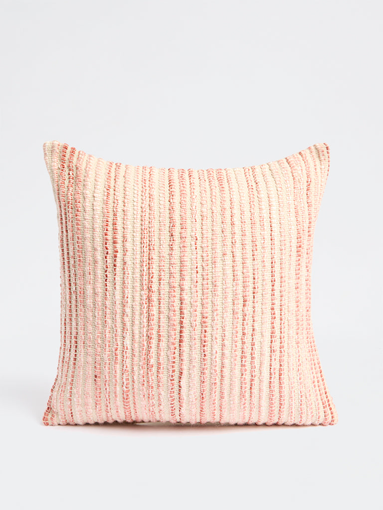 Westside Home Pink Graded Striped Cushion Cover