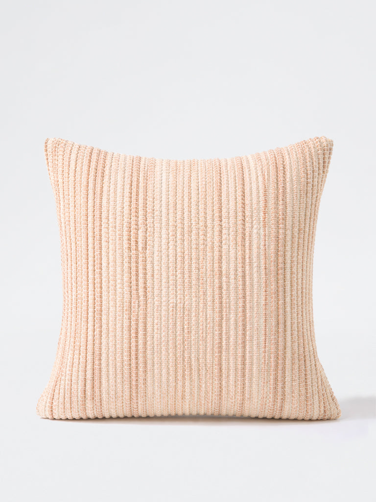 Westside Home Pink Graded Striped Cushion Cover