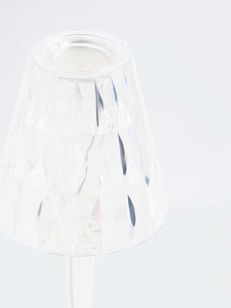 Westside Home Clear Acrylic Table Lamp