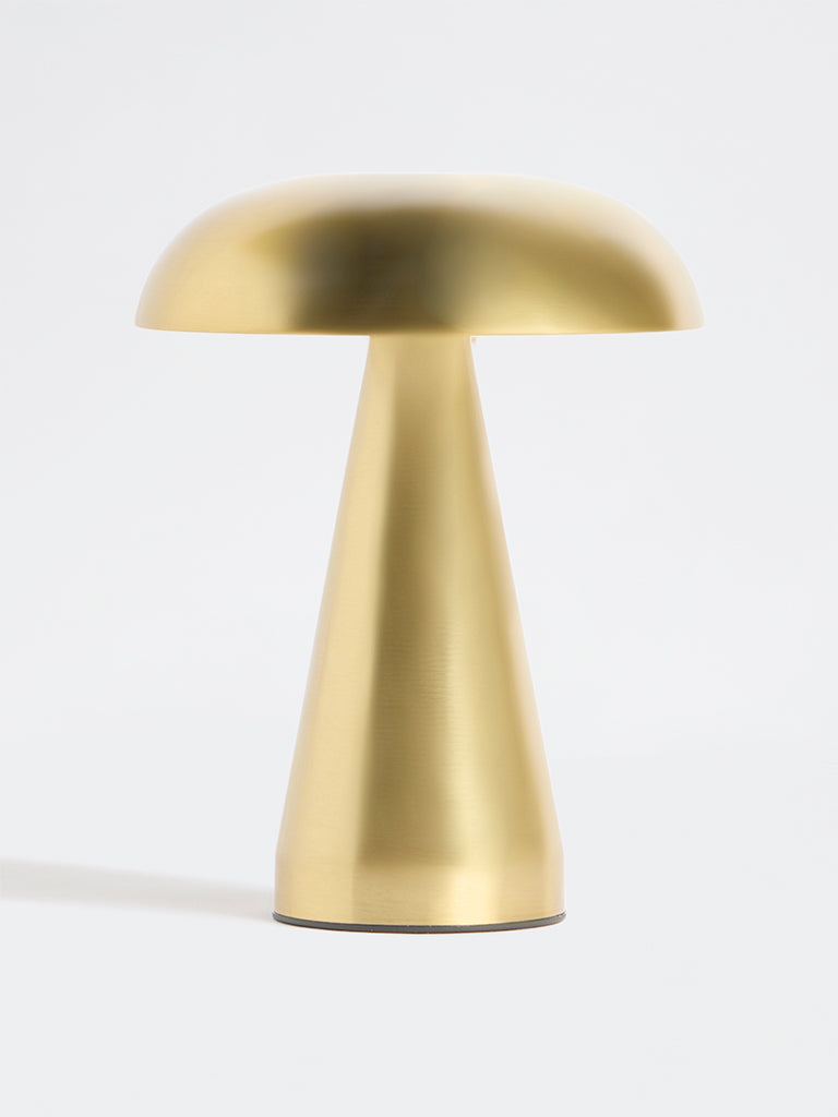 Westside Home Gold Mushroom Table Lamp