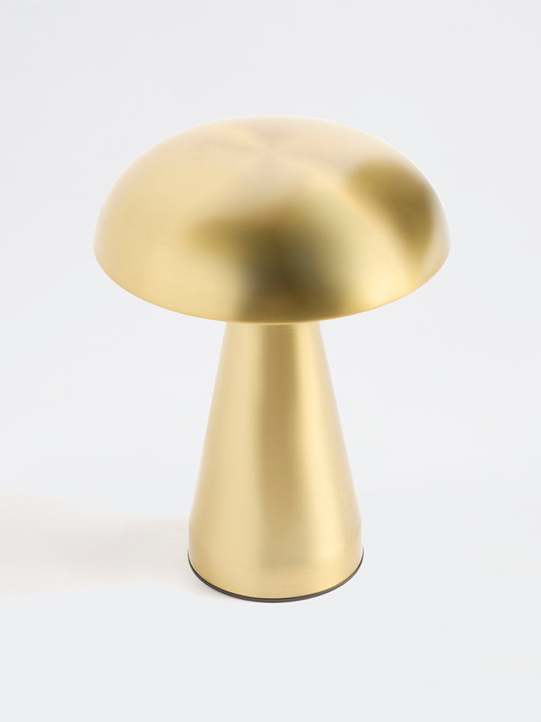 Westside Home Gold Mushroom Table Lamp