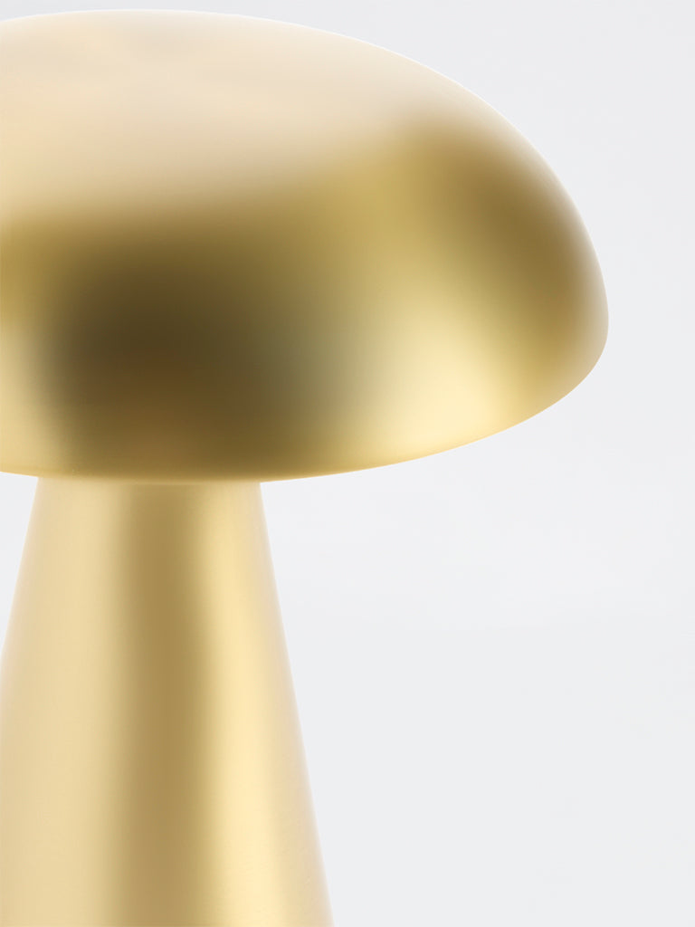 Westside Home Gold Mushroom Table Lamp