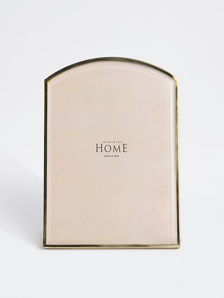 Westside Home Gold Metal Oval Photo Frame