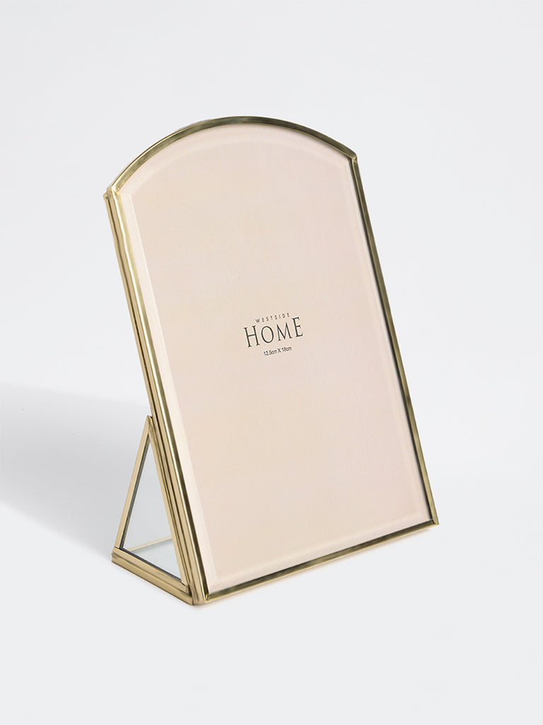 Westside Home Gold Metal Oval Photo Frame