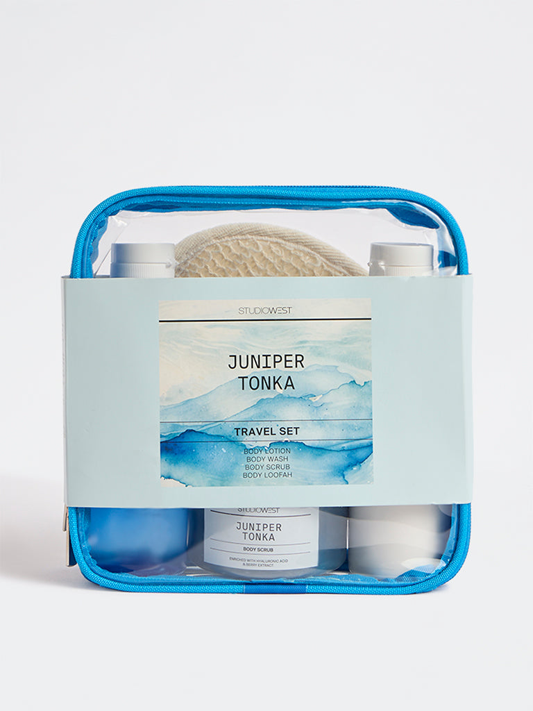 Studiowest Juniper Tonka Bath & Body Travel Set