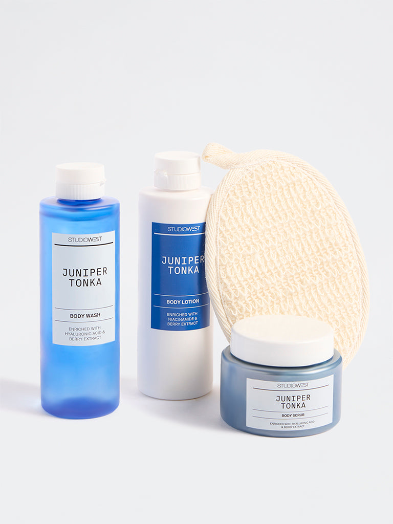 Studiowest Juniper Tonka Bath & Body Travel Set