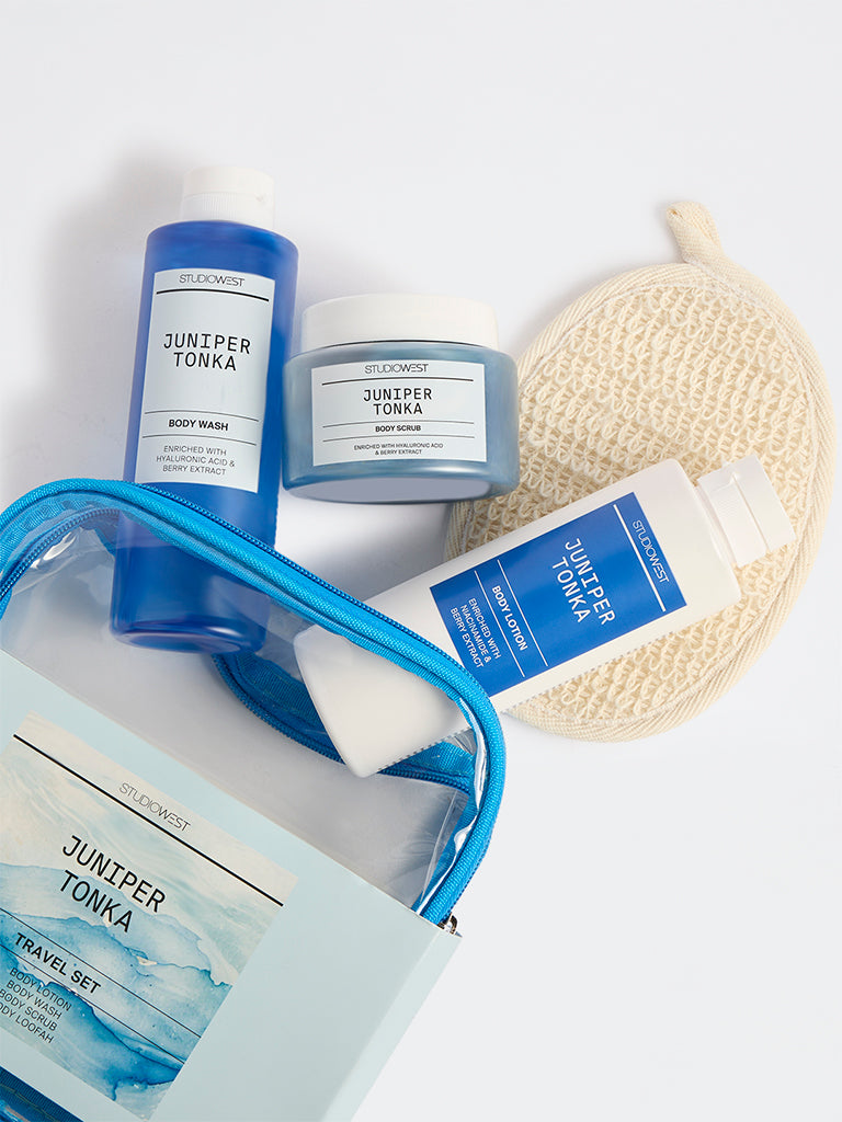 Studiowest Juniper Tonka Bath & Body Travel Set