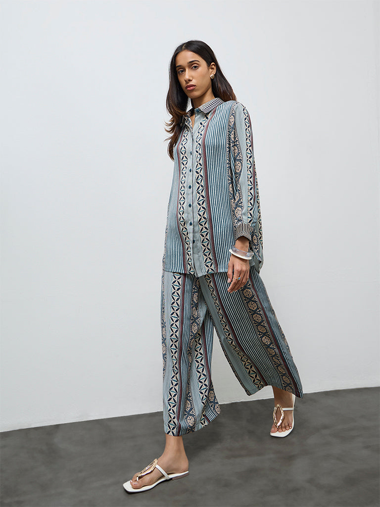 Utsa Green Printed Tunic