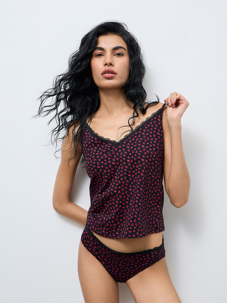 Superstar 2-Pack Printed Cotton-Blend Camisole