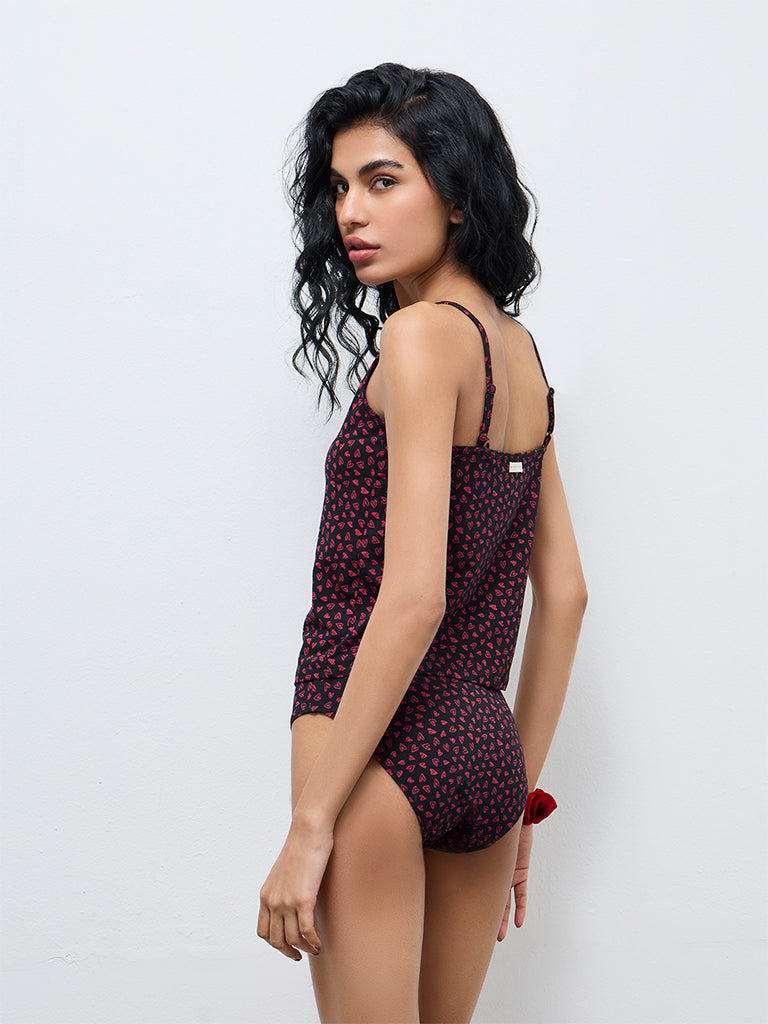 Superstar 2-Pack Printed Cotton-Blend Camisole