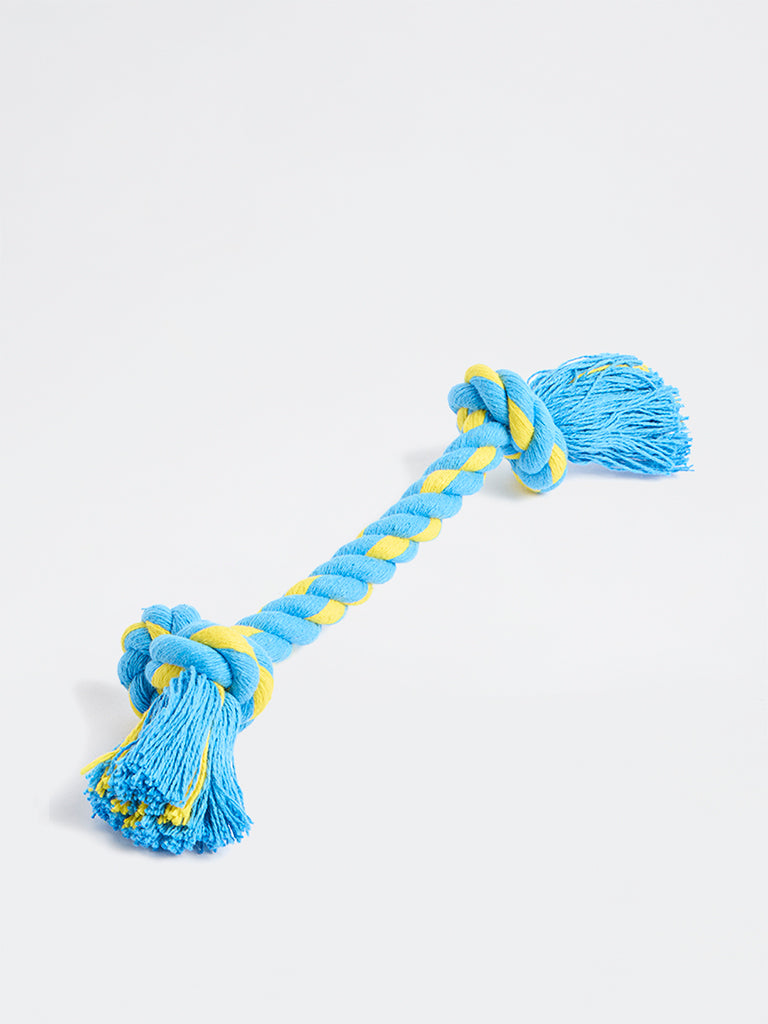 Westside Home Blue Twisted Rope Pet Toy