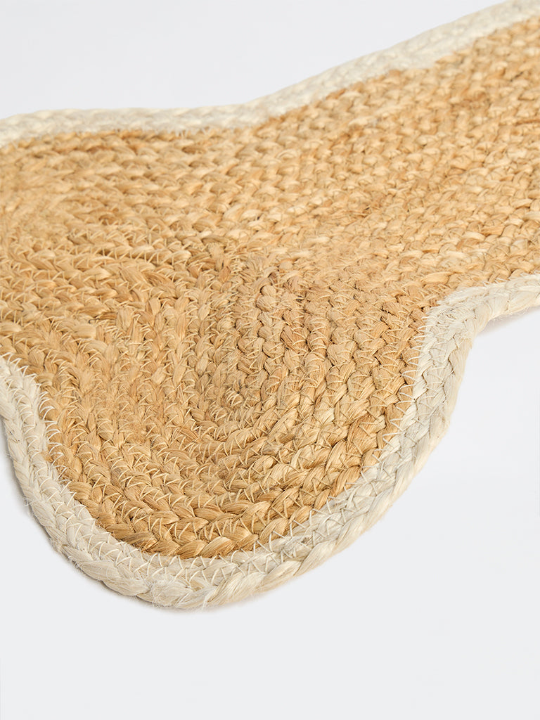 Westside Home Beige Jute Pet Placemat
