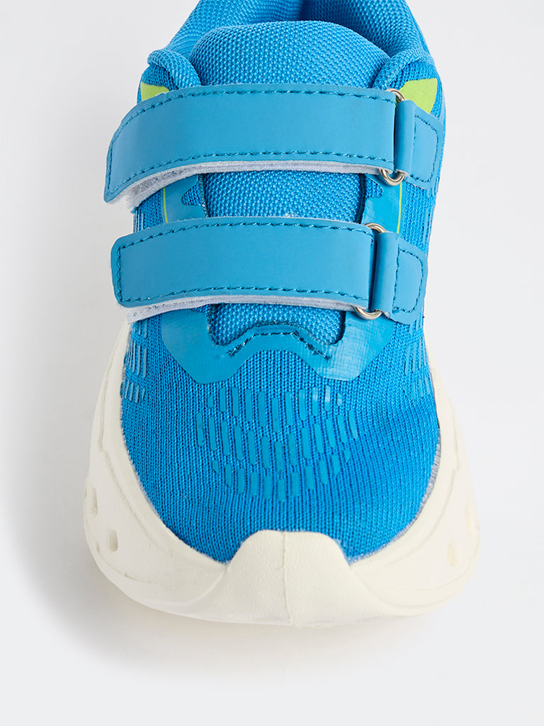 Yellow Blue Chunky Sneakers