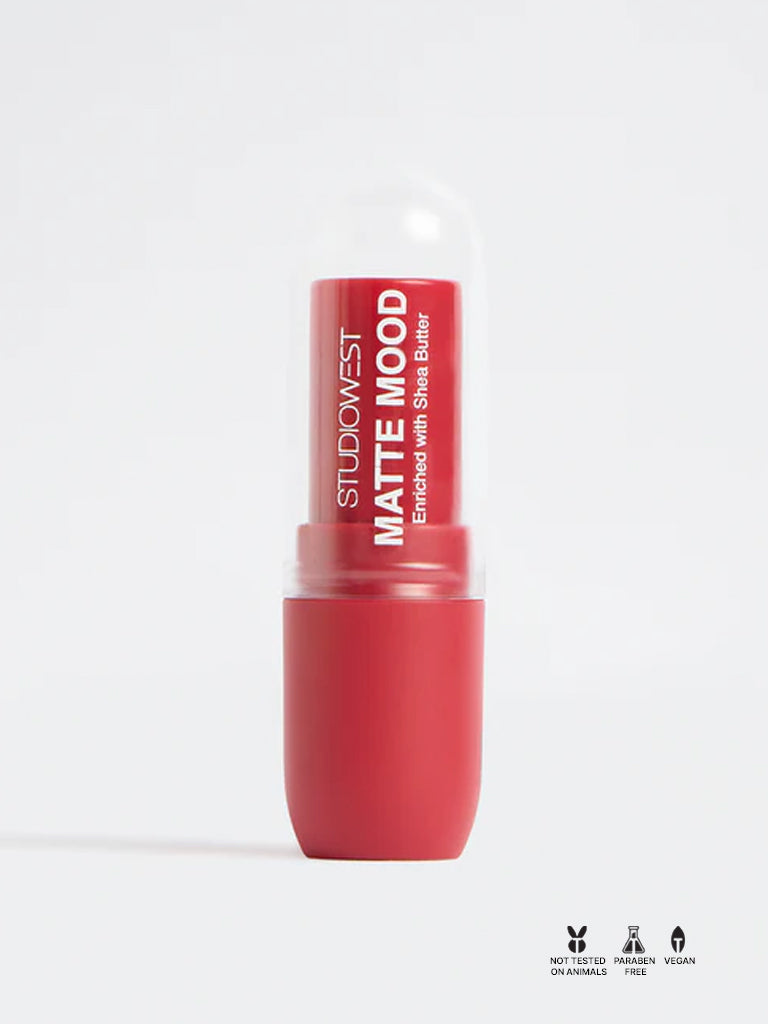 Studiowest Matte Mood Sizzle R-01 Lipstick - 4.2 GM