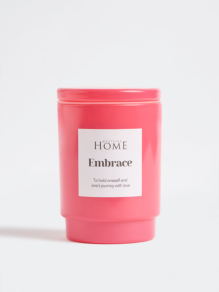 Westside Home Pink Embrace Jar Candle
