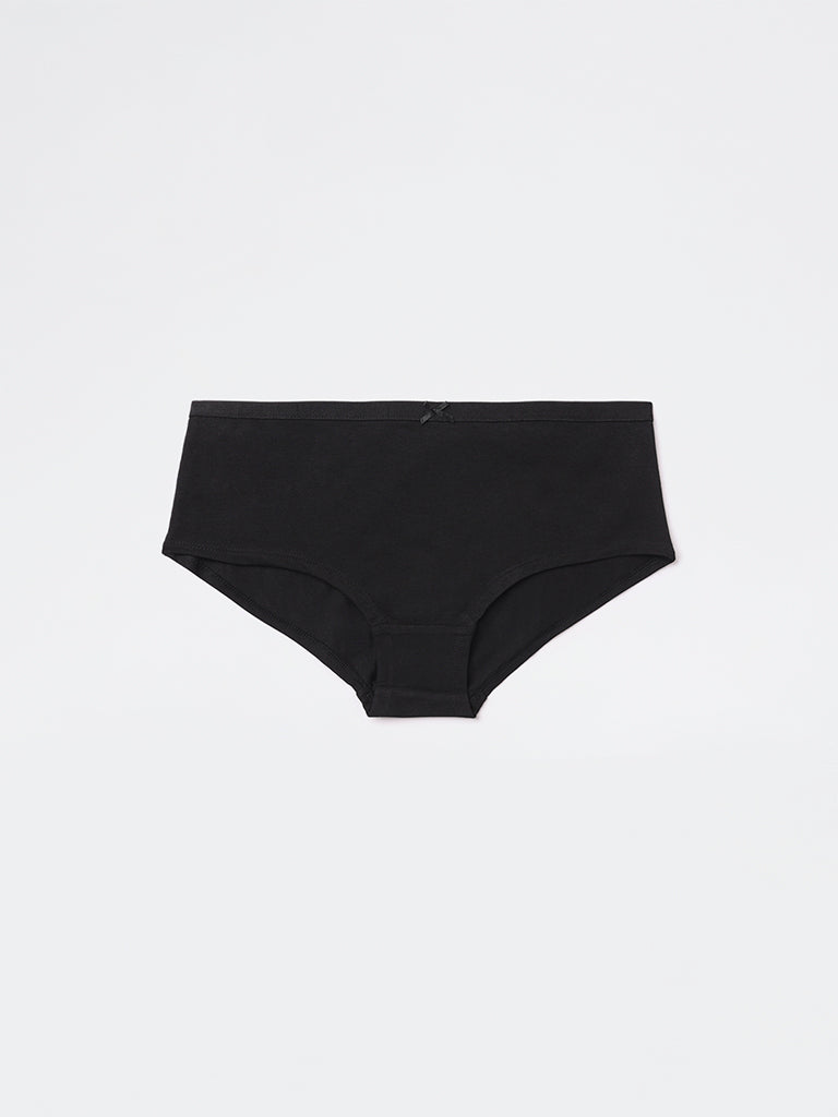 Wunderlove Multicolour Low-Rise Cotton-Blend Briefs - Pack of 3