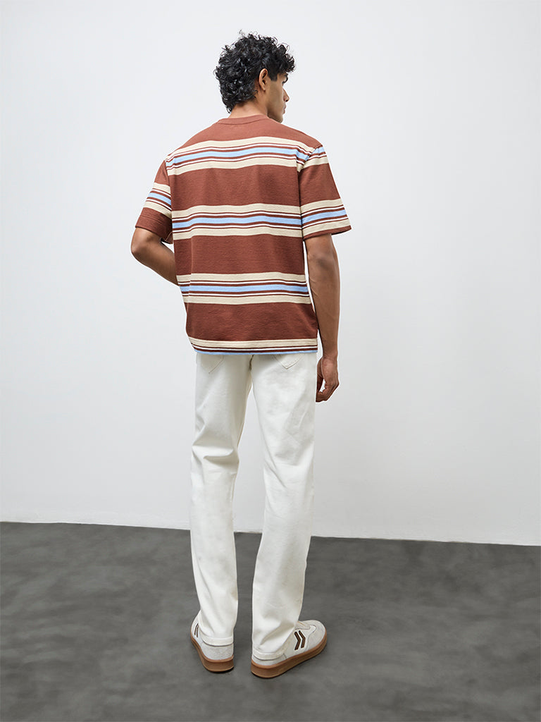 Nuon Off-White Hendrix-Fit Mid-Rise Jeans