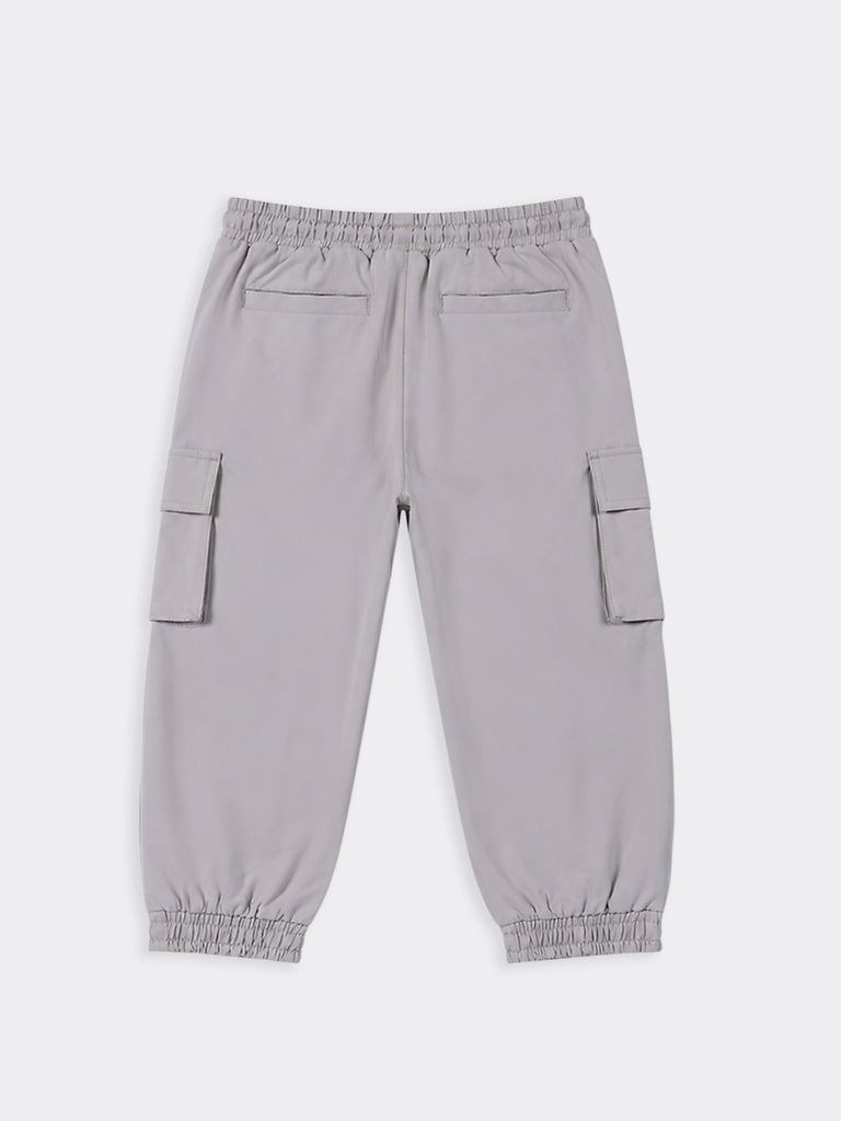 Boys Stone Utility Pocket Cargo Pants