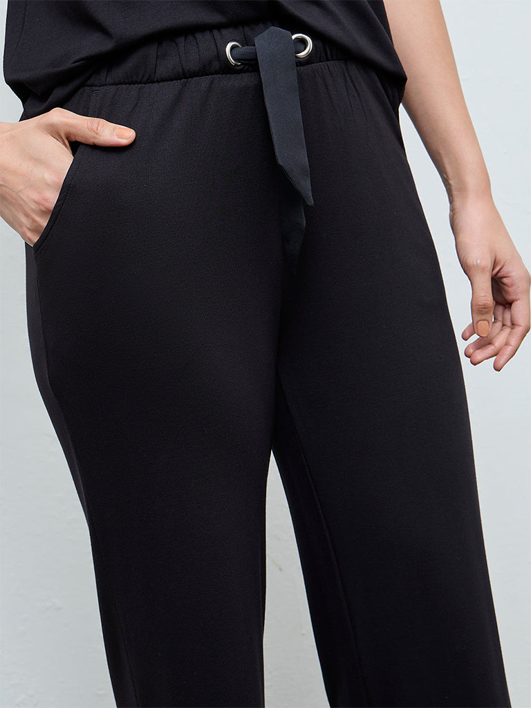 Wunderlove Black High-Rise Pants
