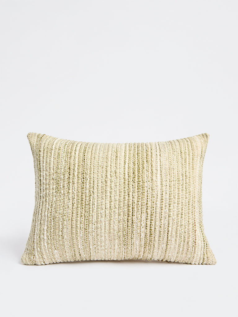 Westside Home Green Textured Cushion Cover