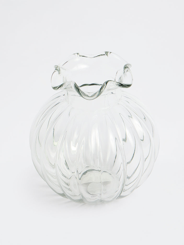 Westside Home Clear Flower Vase - Small
