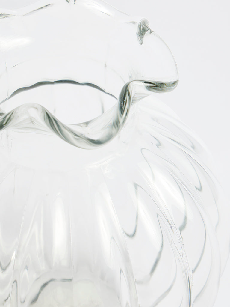 Westside Home Clear Flower Vase - Small