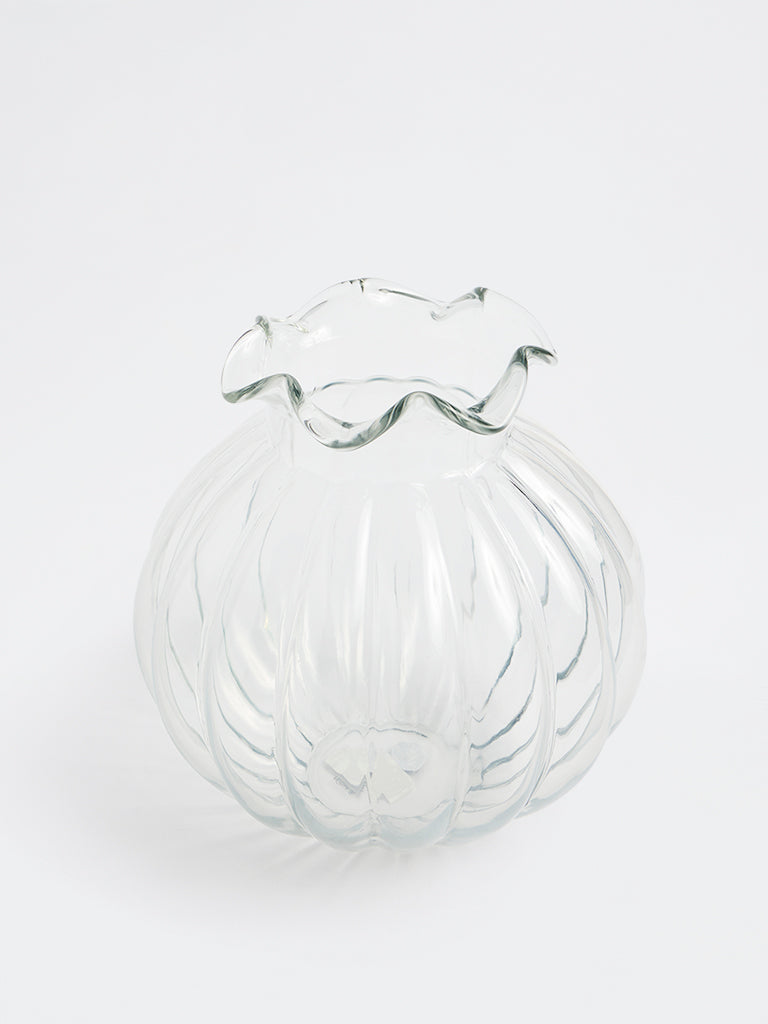 Westside Home Clear Flower Vase - Large