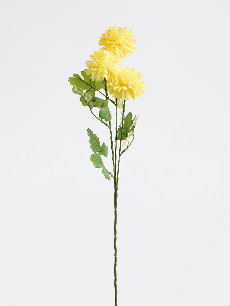Westside Home Yellow Artificial Marigold Flower