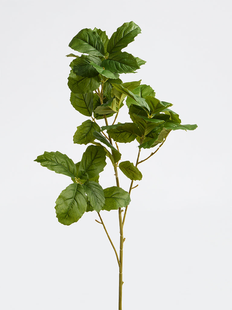 Westside Home Green Artificial Chestnut Leaves