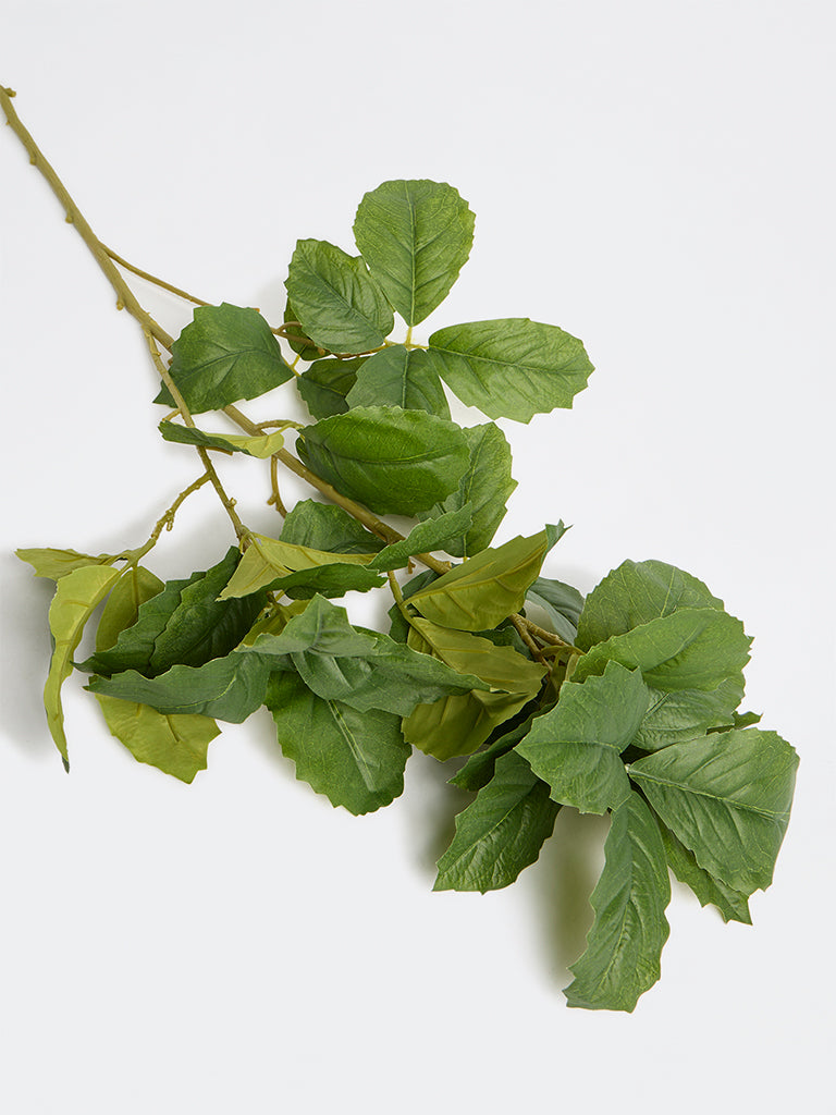 Westside Home Green Artificial Chestnut Leaves
