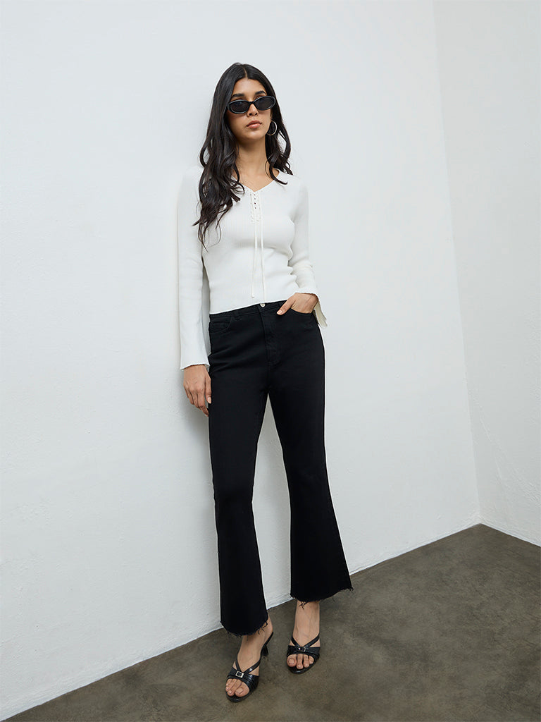 LOV Black High-Rise Jeans