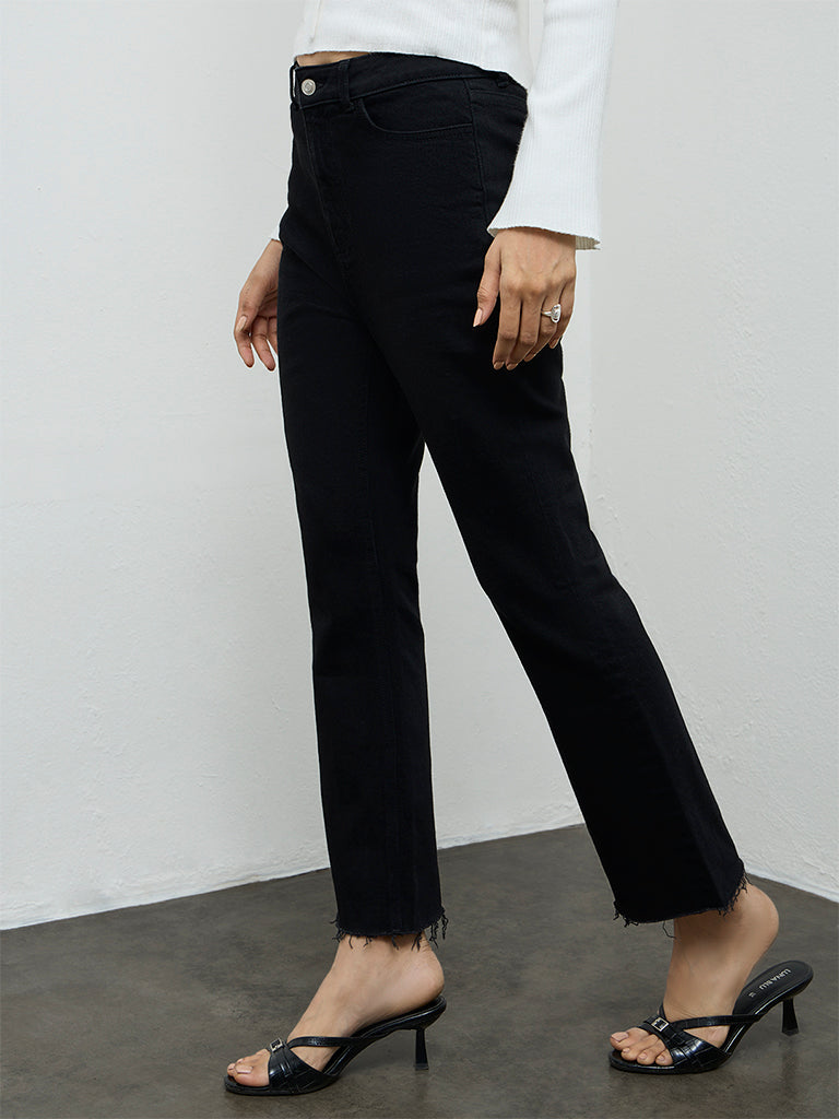 LOV Black High-Rise Jeans