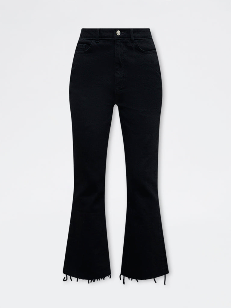 LOV Black High-Rise Jeans