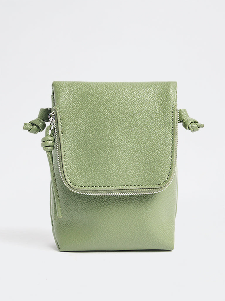 Westside Olive Mini Mobile Sling Bag